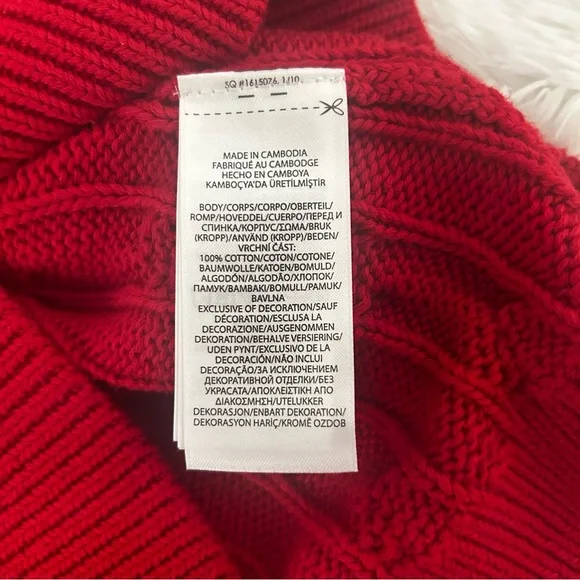 Ralph Lauren Women's Cable-Knit Cotton Crewneck Cardigan. Brand New Size M - Picture 8 of 10